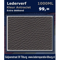 Lederverf Antraciet 1000ml