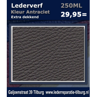 Lederverf Antraciet 250ml