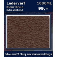 Lederverf Bruin 1000ml