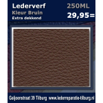 Lederverf Bruin 250ml