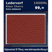 Lederverf Cherry 1000ml