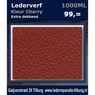 Lederverf Cherry 1000ml
