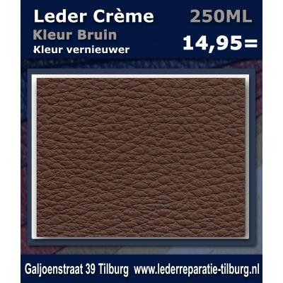 Kleur vernieuwer Bruin 250ML Kleur vernieuwer Bruin 250ML