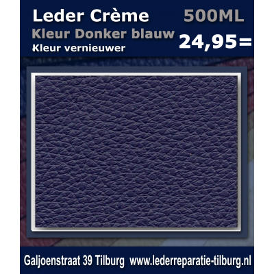 Kleur vernieuwer Donker blauw 500ml