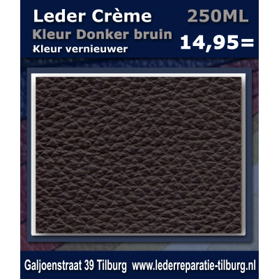 Kleur vernieuwer donker bruin 250ml Kleur vernieuwer donker bruin 250ml