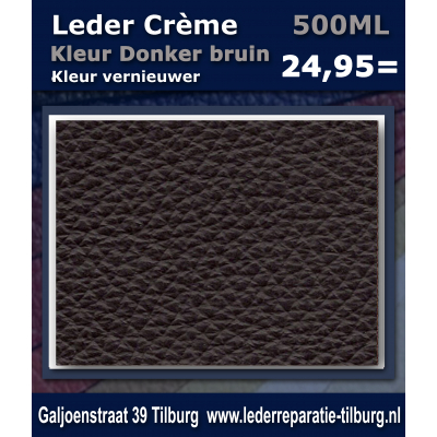 Kleur vernieuwer donker bruin 500ml Kleur vernieuwer donker bruin 500ml