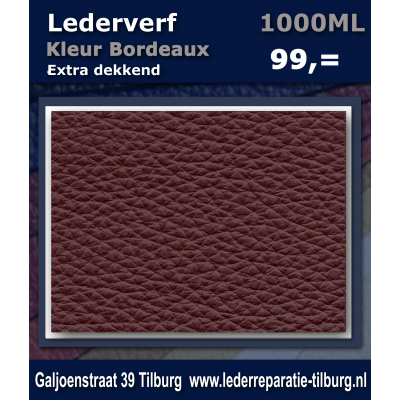 Lederverf Bordeaux 1000ml