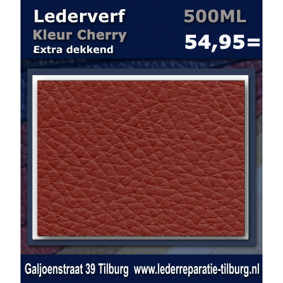 Lederverf Cherry 500ml