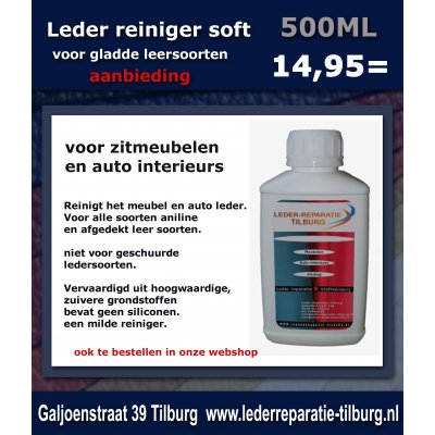 Leder reiniger soft 500ML