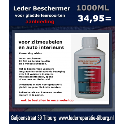 Leder beschermer 1000ML