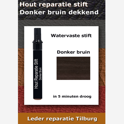 Hout reparatie Stift Donker Bruin